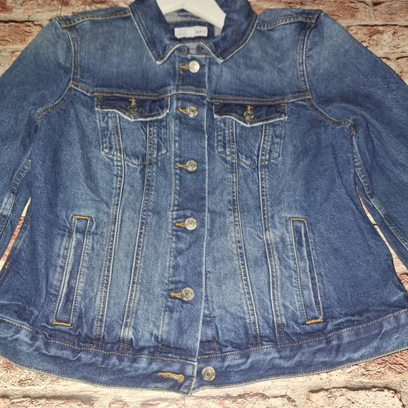 Loft | Made and Loved | Classic Blue Stone-Washed Material Jean Jacket - Picture 5 of 16